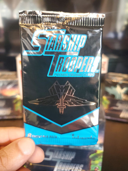 1997 Starship Troopers collectible cards sealed pack